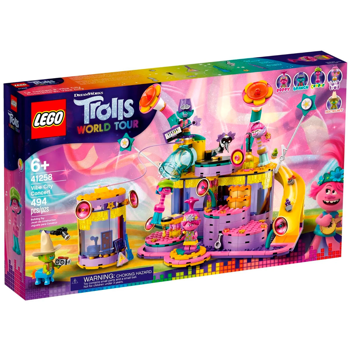 LEGO Trolls - Concerto Vibe City - 41258