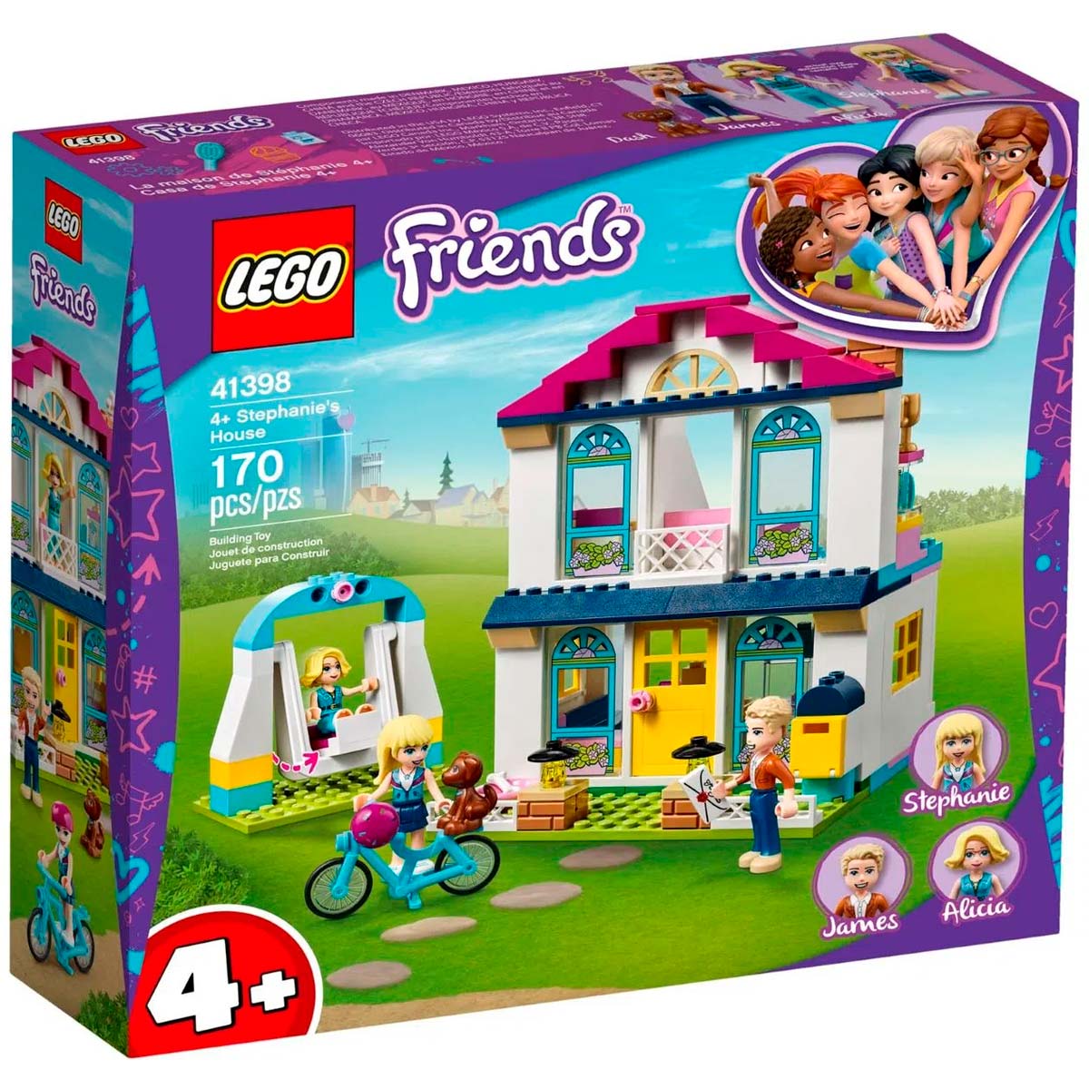 LEGO Friends - A Casa de Stephanie - 41398