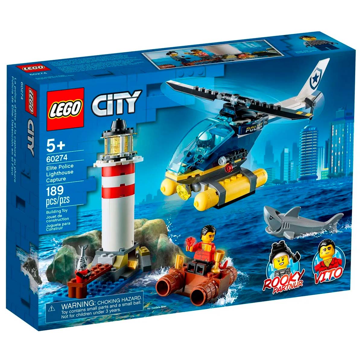 LEGO City - Polícia de Elite: Captura no Farol - 60274