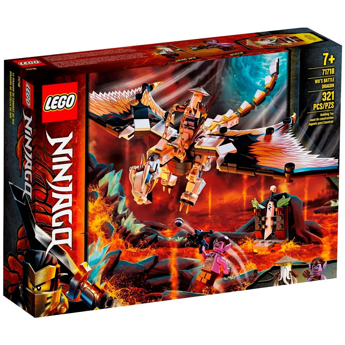 LEGO Ninjago - Dragão de Combate de Wu - 71718