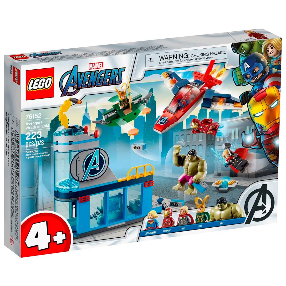 LEGO Super Heroes Marvel - Vingadores: A Ira de Loki - 76152