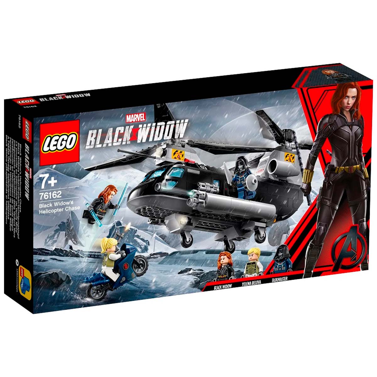 LEGO Super Heroes Marvel - Perseguição de Helicóptero da Viúva Negra - 76162