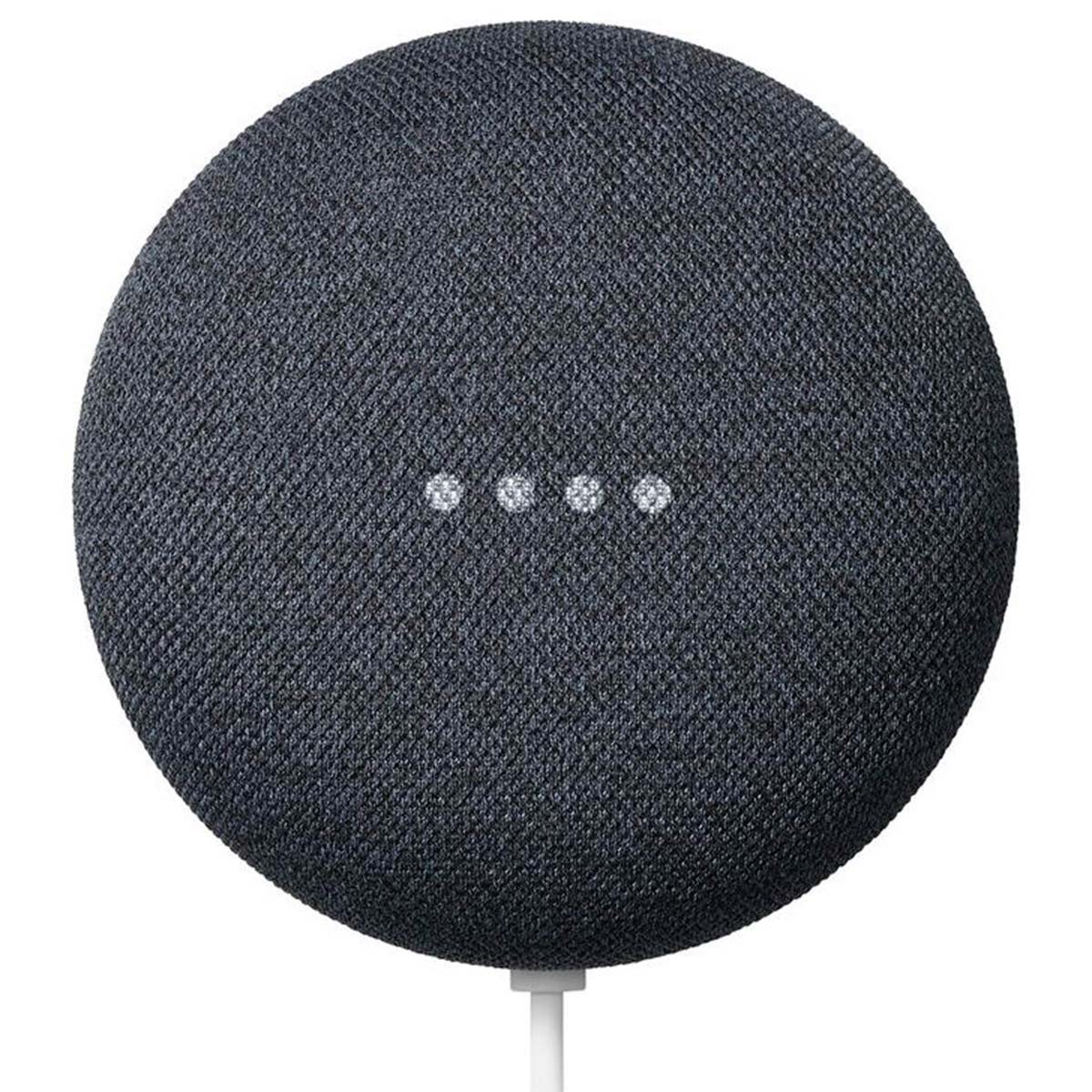 Assistente Google Home Nest Mini 2ª Geração - Smart Speaker com Google Assistente - Bluetooth 5.0 - Carvão - GA00781-BR
