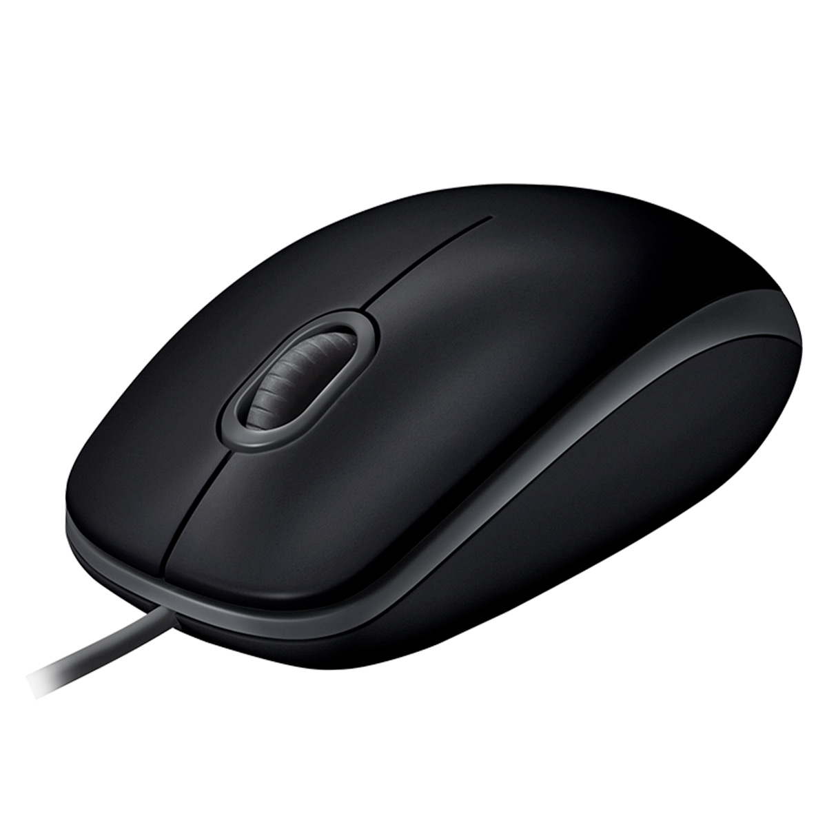 Mouse Logitech M110 Silent - USB - Clique Silencioso - Ambidestro - Preto - 910-005493