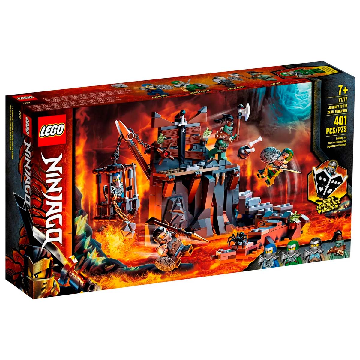 LEGO Ninjago - Viagem até as Masmorras das Caveiras - 71717
