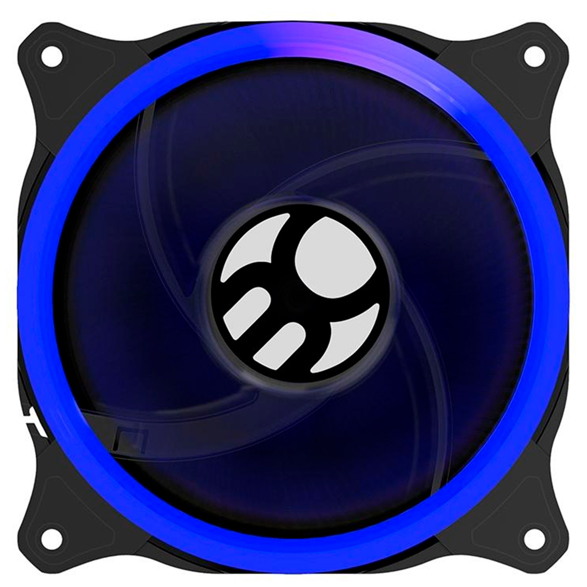 Cooler 120mm Bluecase Ring - LED Azul - BFR-11B