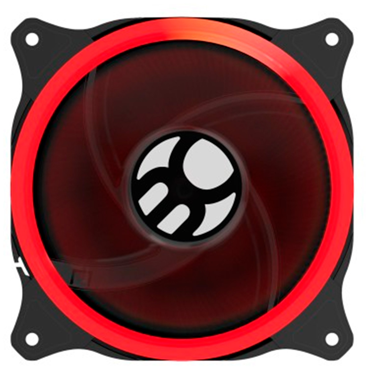 Cooler 120mm Bluecase Ring - LED Vermelho - BFR-11R