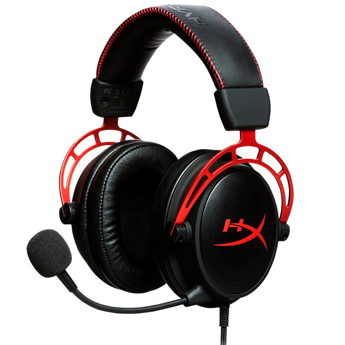 Headset Gamer Kingston HyperX Cloud Alpha - Cabo e Microfone Destacável - Conector P2 - HX-HSCA-RDAM
