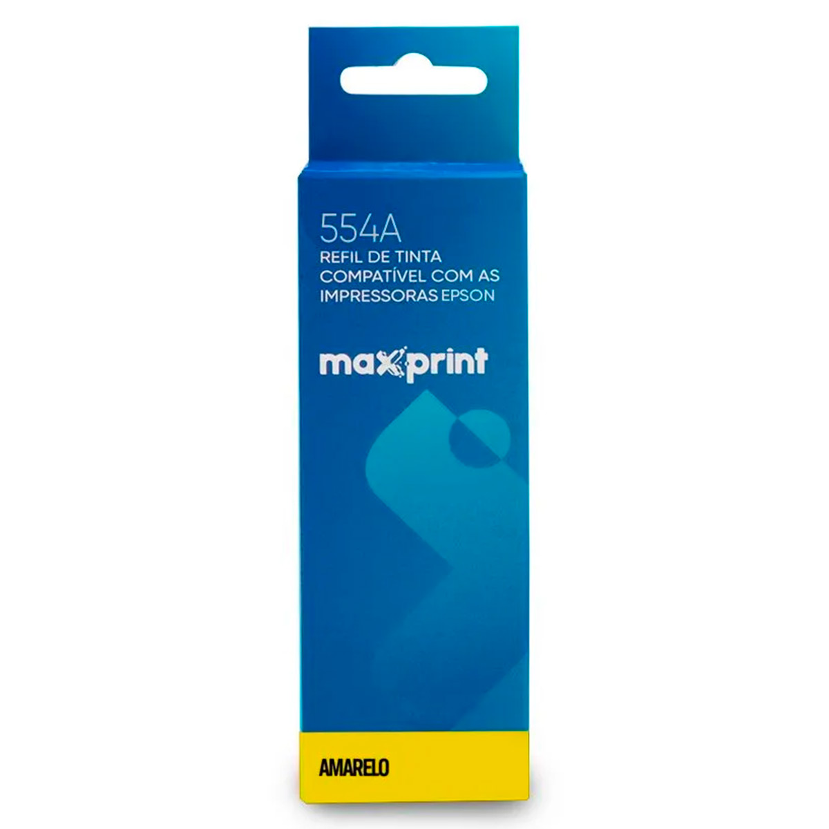 Refil de Tinta Maxprint - Compatível com Epson T544420 - 70ml - Amarelo - 61000004