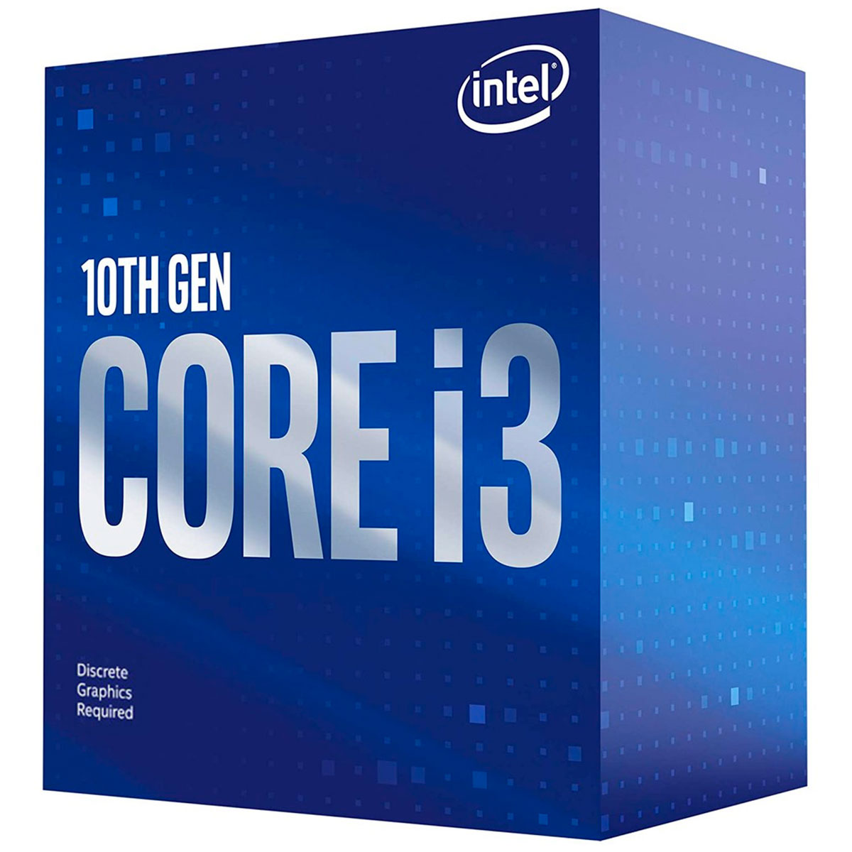Intel® Core i3 10105F - LGA 1200 - 3.7GHz (Turbo 4.4GHz) Cache 6MB - 10ª Geração - BX8070110105F