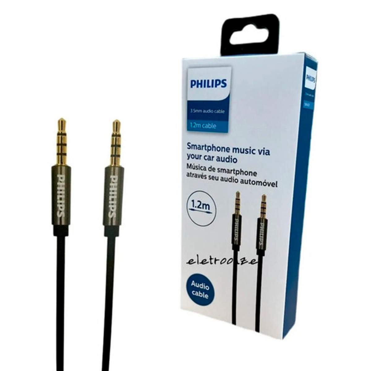 Cabo P3 - 1.2 metros - Philips SWA4211/59