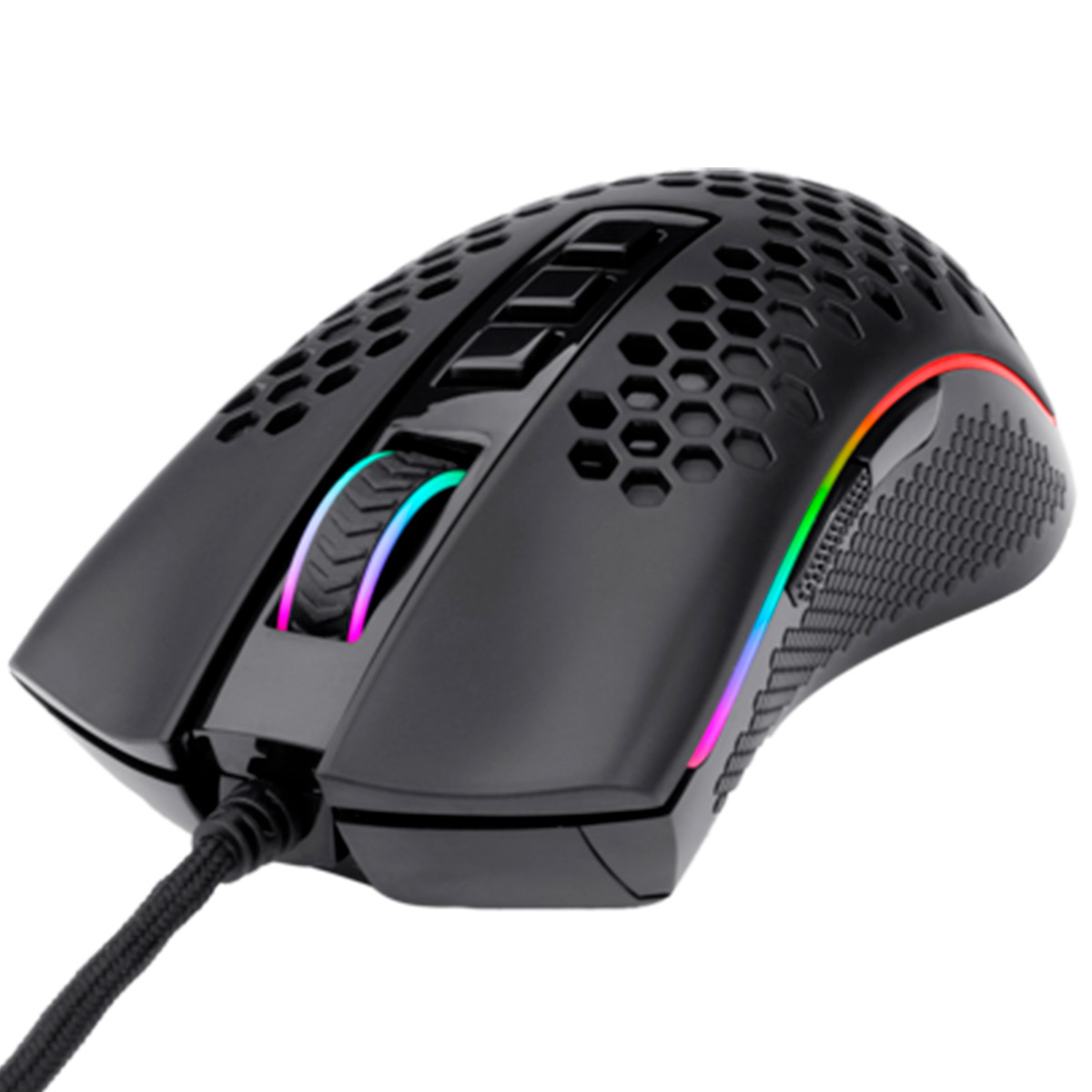 Mouse Gamer Redragon Storm - 12400dpi - 7 Botões Programáveis - RGB - M808-RGB