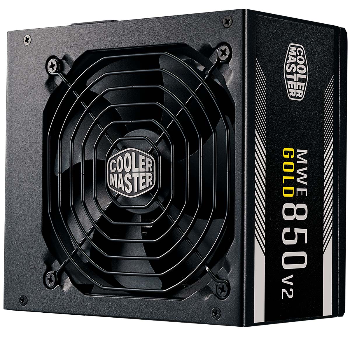 Fonte 850W Cooler Master MWE - PFC Ativo - Eficiência 87% - 80 PLUS® Gold - MPE-8501-ACAAG-WO