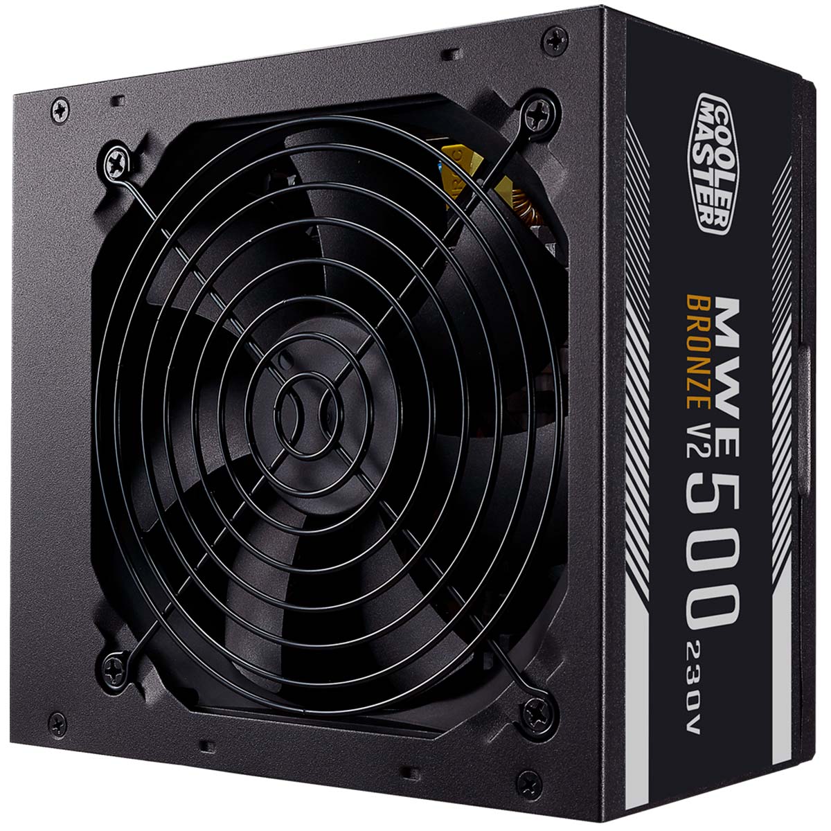 Fonte 500W Cooler Master MWE - PFC Ativo - Eficiência 82% - 80 PLUS® Bronze - MPE-5001-ACAAB-BR