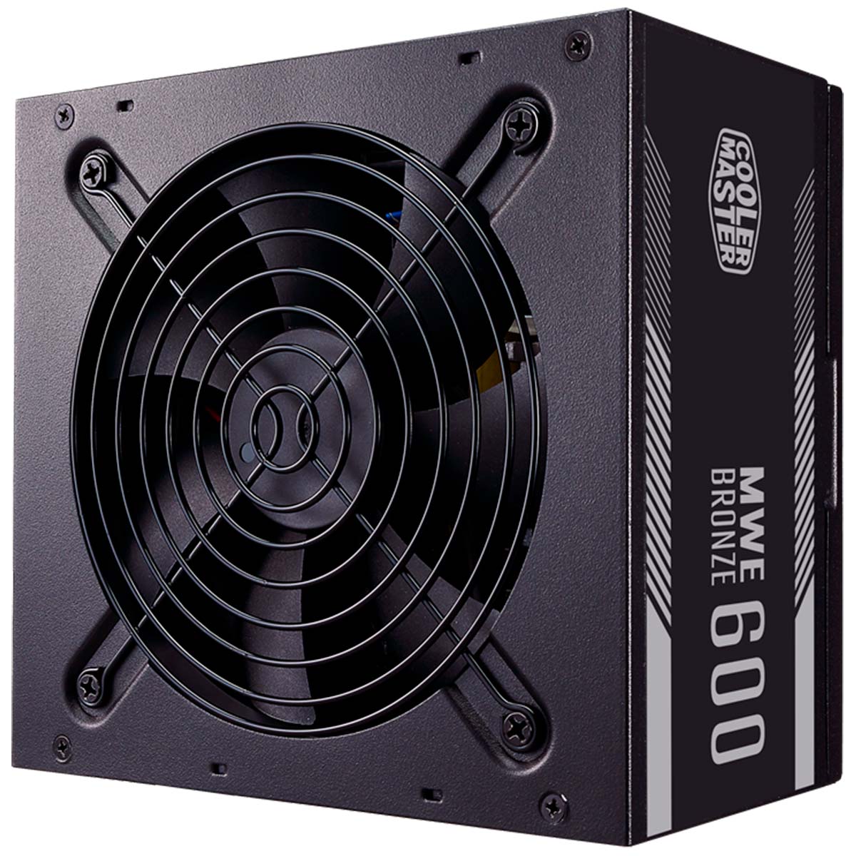 Fonte 600W Cooler Master MWE - PFC Ativo - Eficiência 82% - 80 PLUS® Bronze - MPE-6001-ACAAB-BR