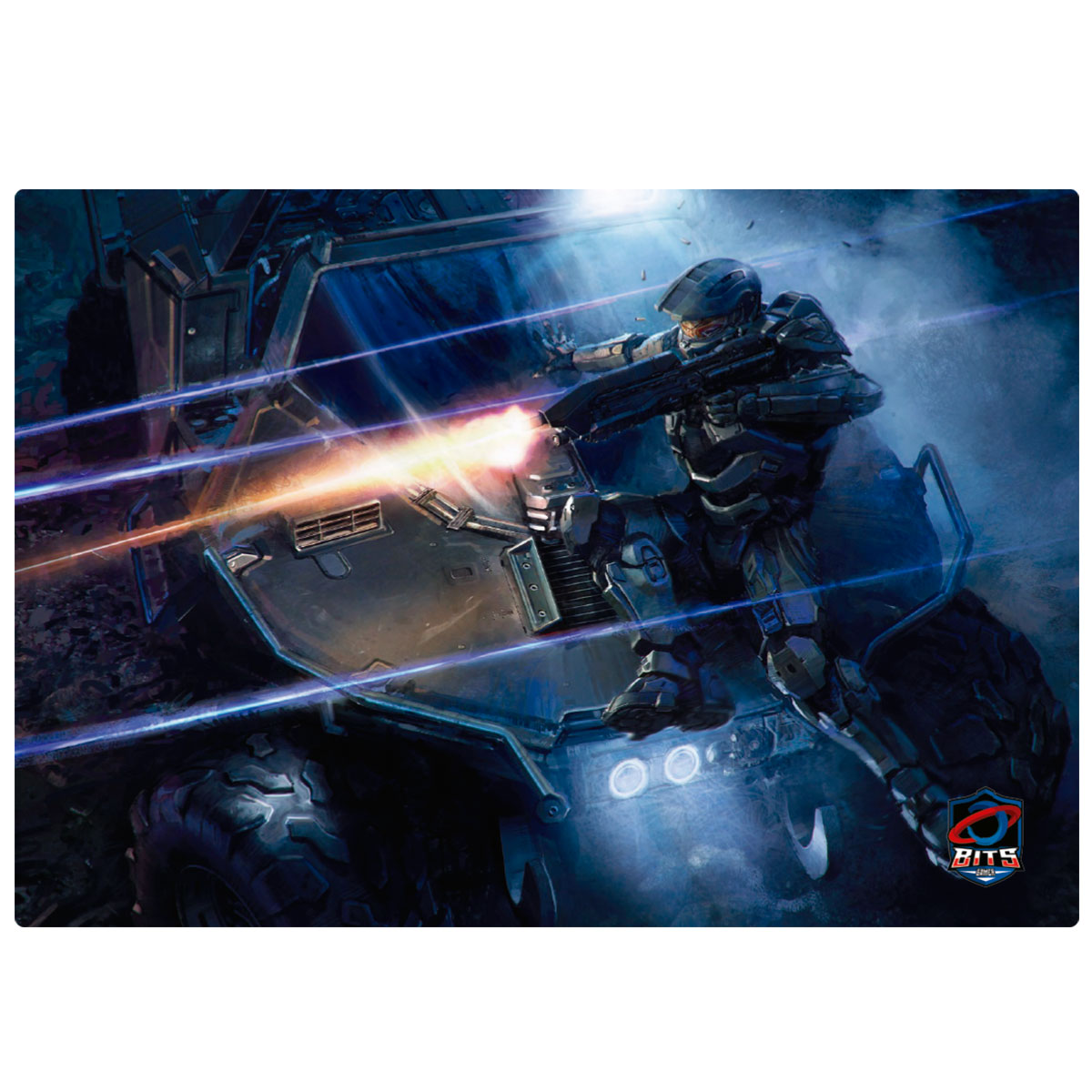 Mousepad Bits Gamer Halo - Grande: 400 x 280mm