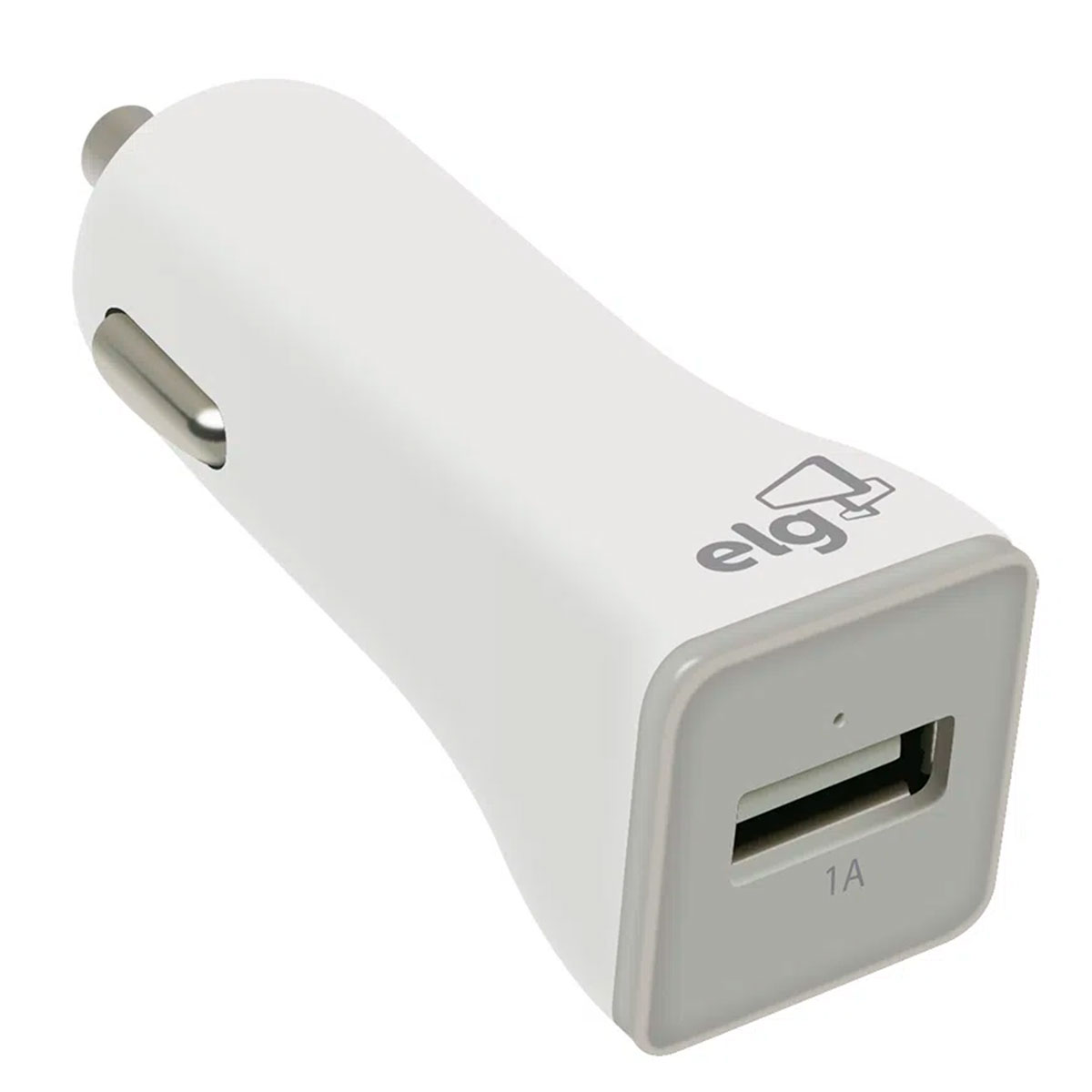 Carregador Veicular USB - Universal - Branco - ELG CC1SBR