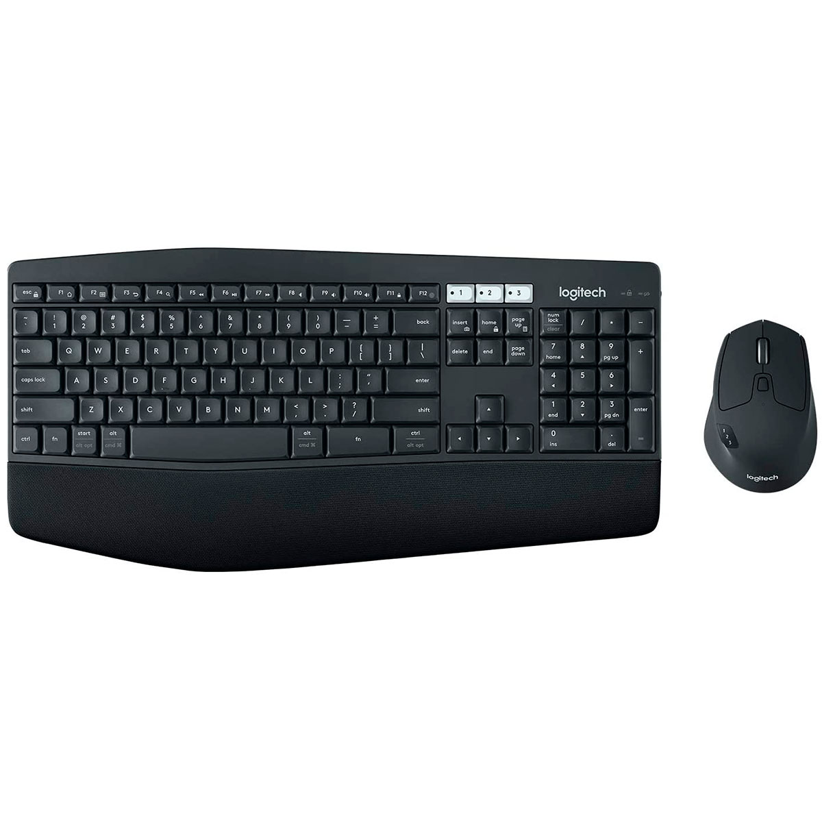 Kit Teclado e Mouse sem Fio Logitech MK850 - Bluetooth e Unifying - Padrão US - 920-008219