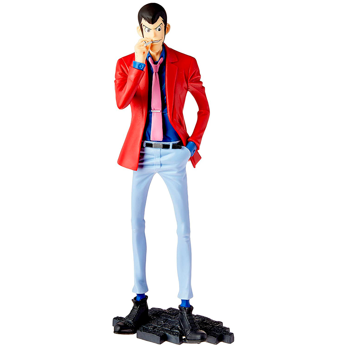 Action Figure - Lupin The Third Part 5 - Lupin - Master Stars Piece III - Bandai Banpresto 28392/28393