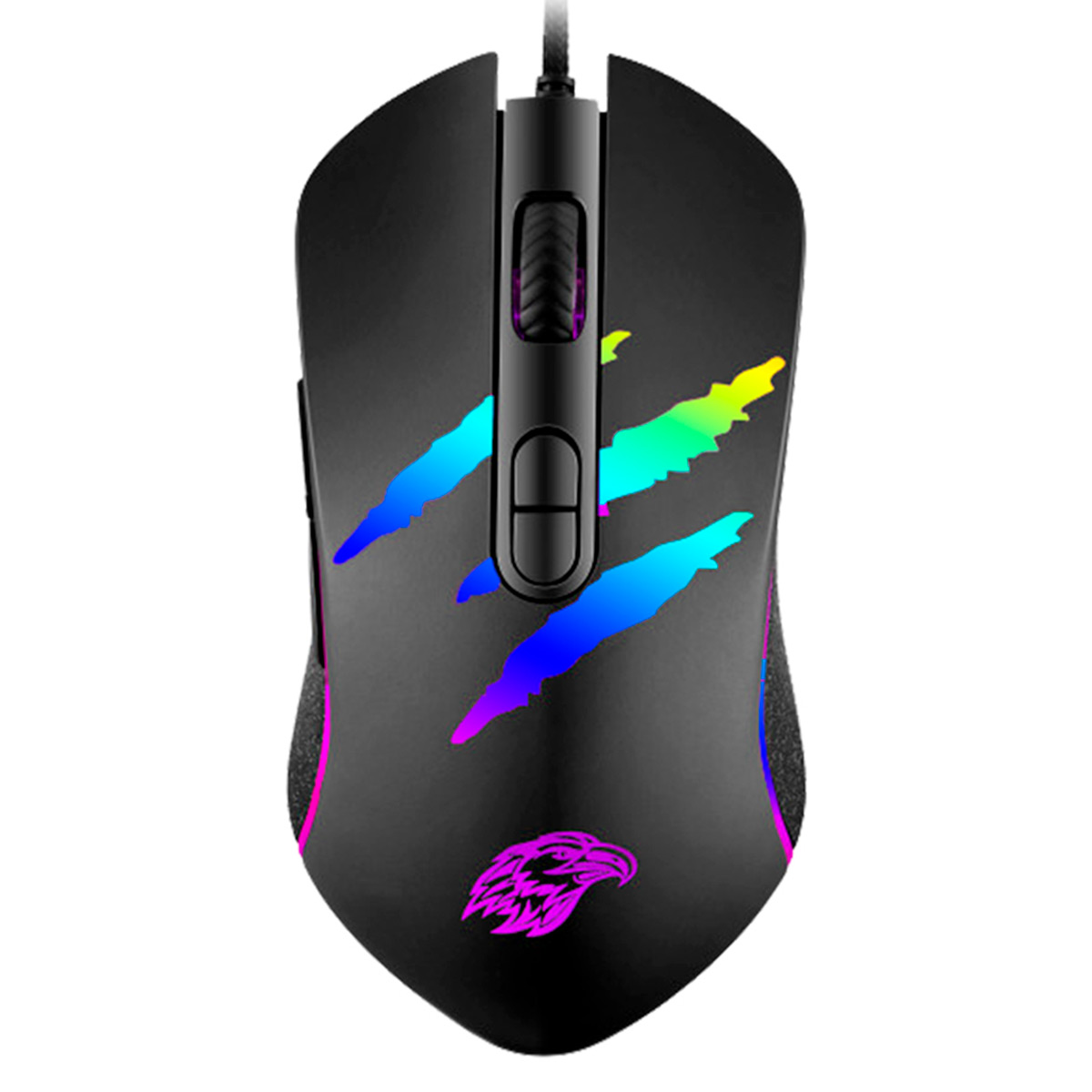 Mouse Gamer K-Mex MO-YA37 - 3200dpi - RGB - Botões Programáveis