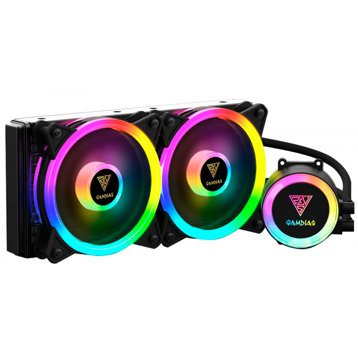 Water Cooler Gamdias Chione (AMD / Intel) - ARGB - M2-240 Lite