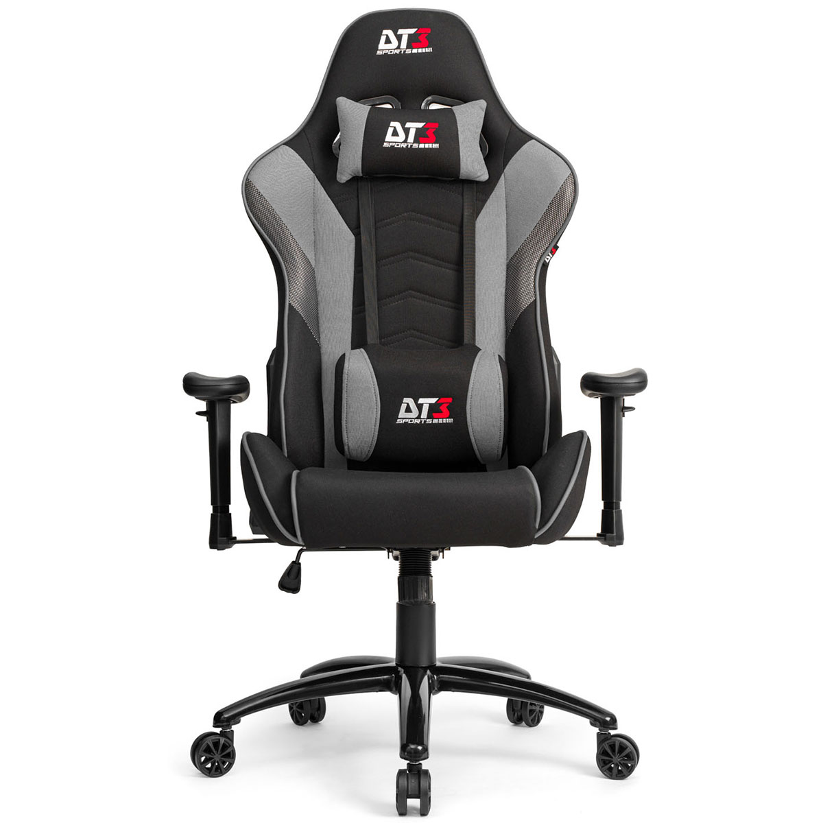 Cadeira Gamer DT3 Sports Elise Fabric - Encosto Reclinável - Construção em Aço - Cinza - 12192-5