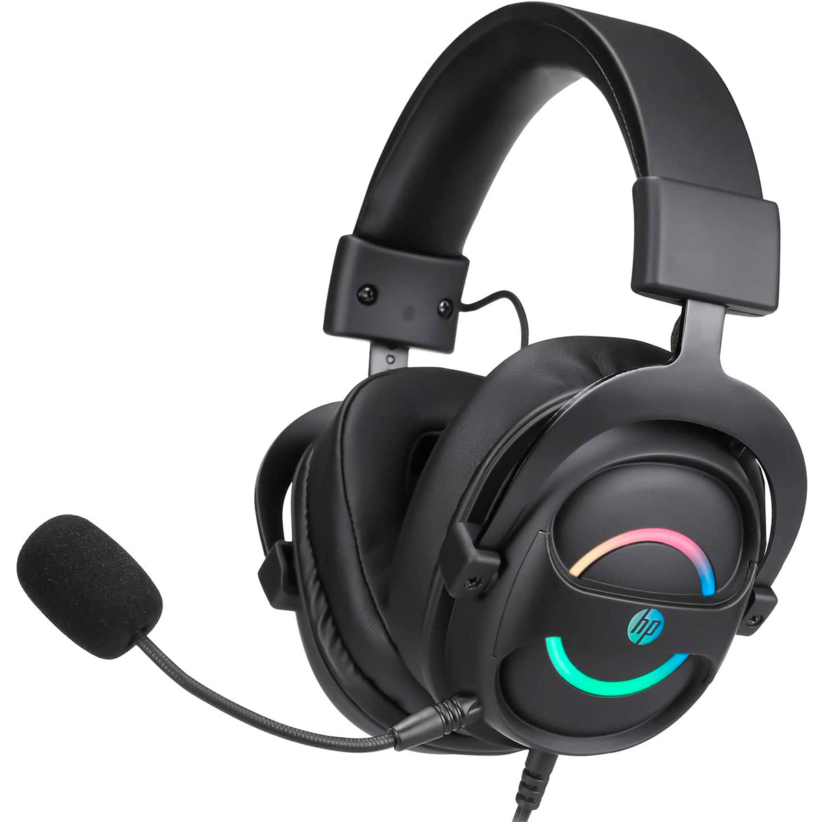 Headset Gamer HP DHE-8006 - 7.1 Surround - RGB - Microfone - USB - 9NG19AA