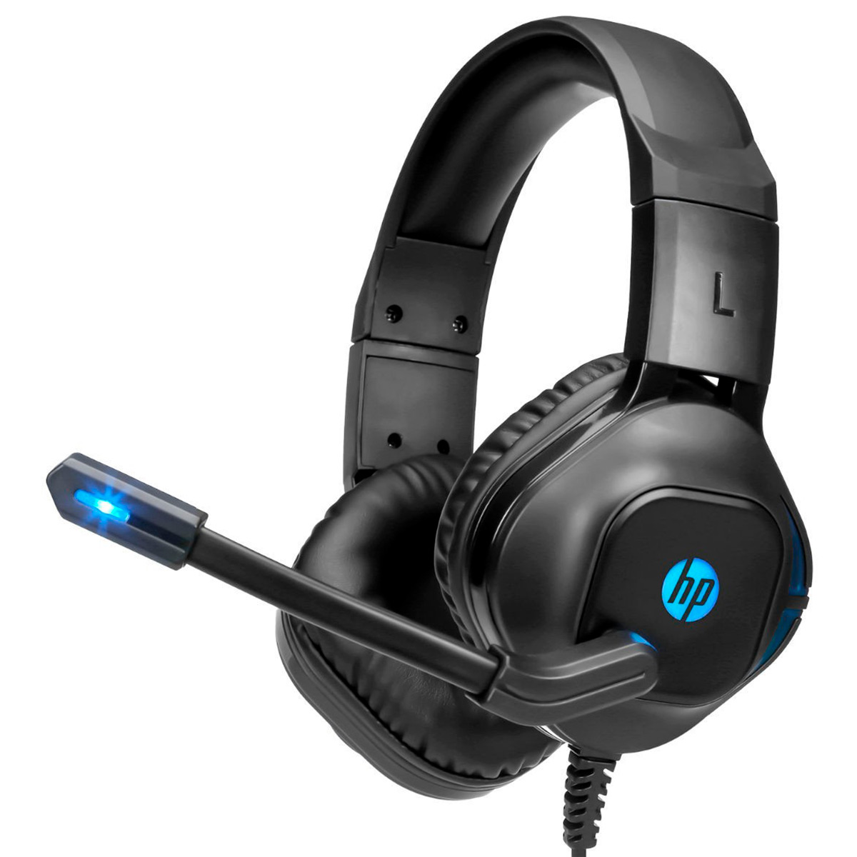 Headset Gamer HP DHE-8002 - LED - Controle de Volume e Microfone - Conector P2 - 9NG13AA