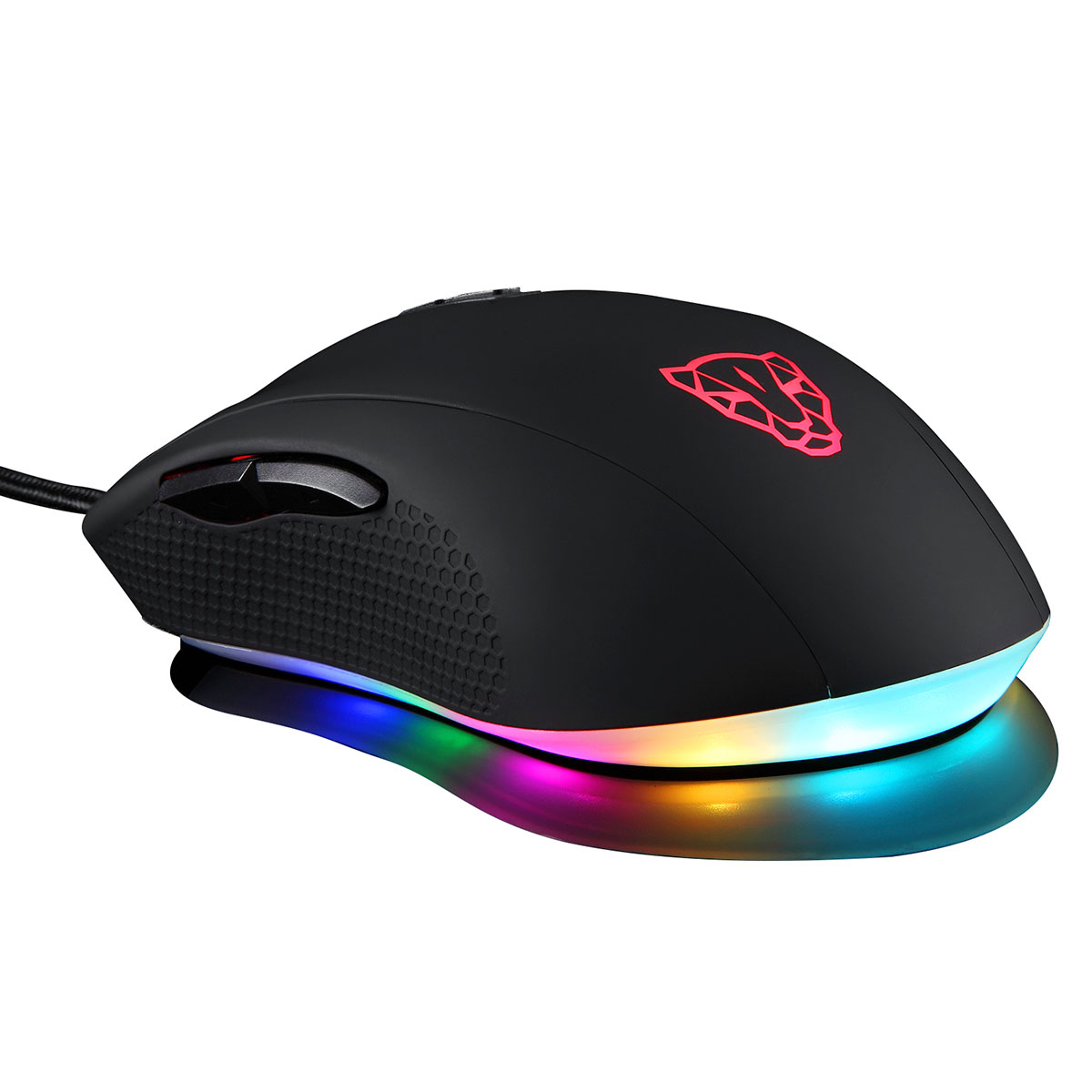 Mouse Gamer Motospeed V60 - 10000dpi - RGB - 7 Botões - Preto - FMSMS0006PTO