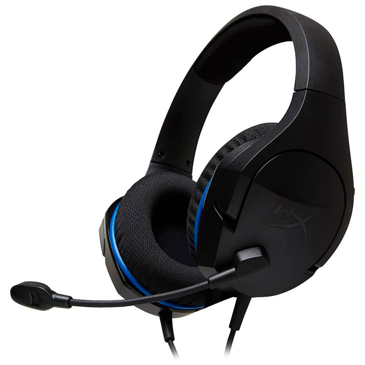 Headset Gamer HyperX Cloud Stinger Core - para PS4 / PS5 / Nintendo Switch / Xbox - Cancelamento de ruído - Conector P3 - HX-HSCSC-BK