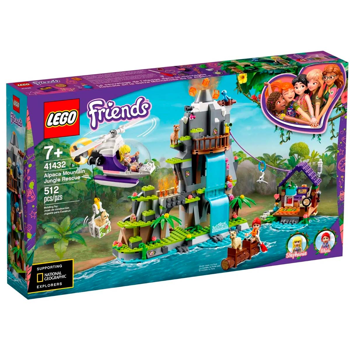 LEGO Friends - Resgate de Alpaca na Selva da Montanha - 41432