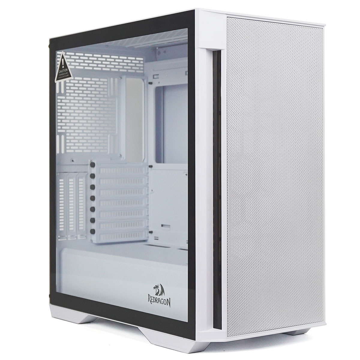 Gabinete Gamer Redragon Demolisher GC-706W - Lateral em Vidro Temperado - USB 3.0 - Branco