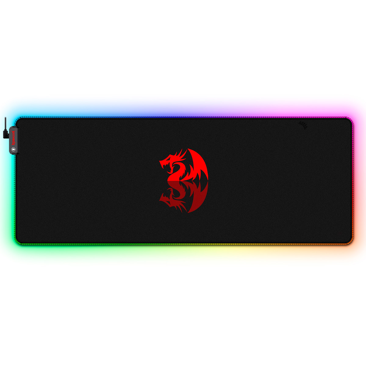 Mousepad Gamer Redragon Neptune P027 - Iluminação RGB - Extra Grande: 800 x 300mm