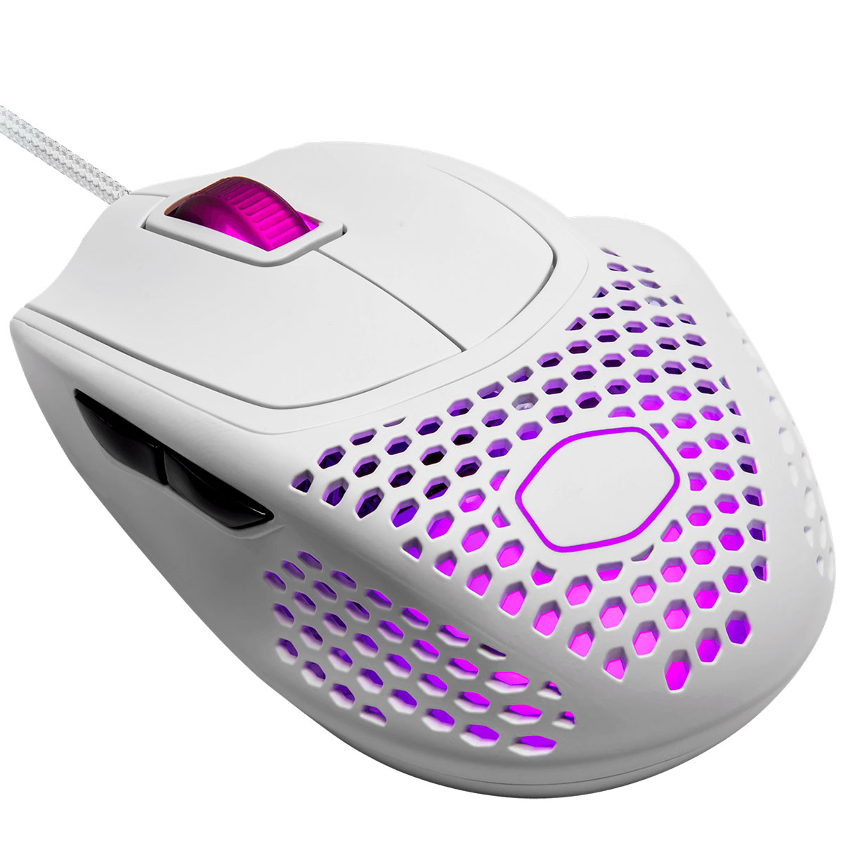 Mouse Gamer Cooler Master MM720 - 16000dpi - 6 Botões - RGB - Branco Fosco - MM-720-WWOL1