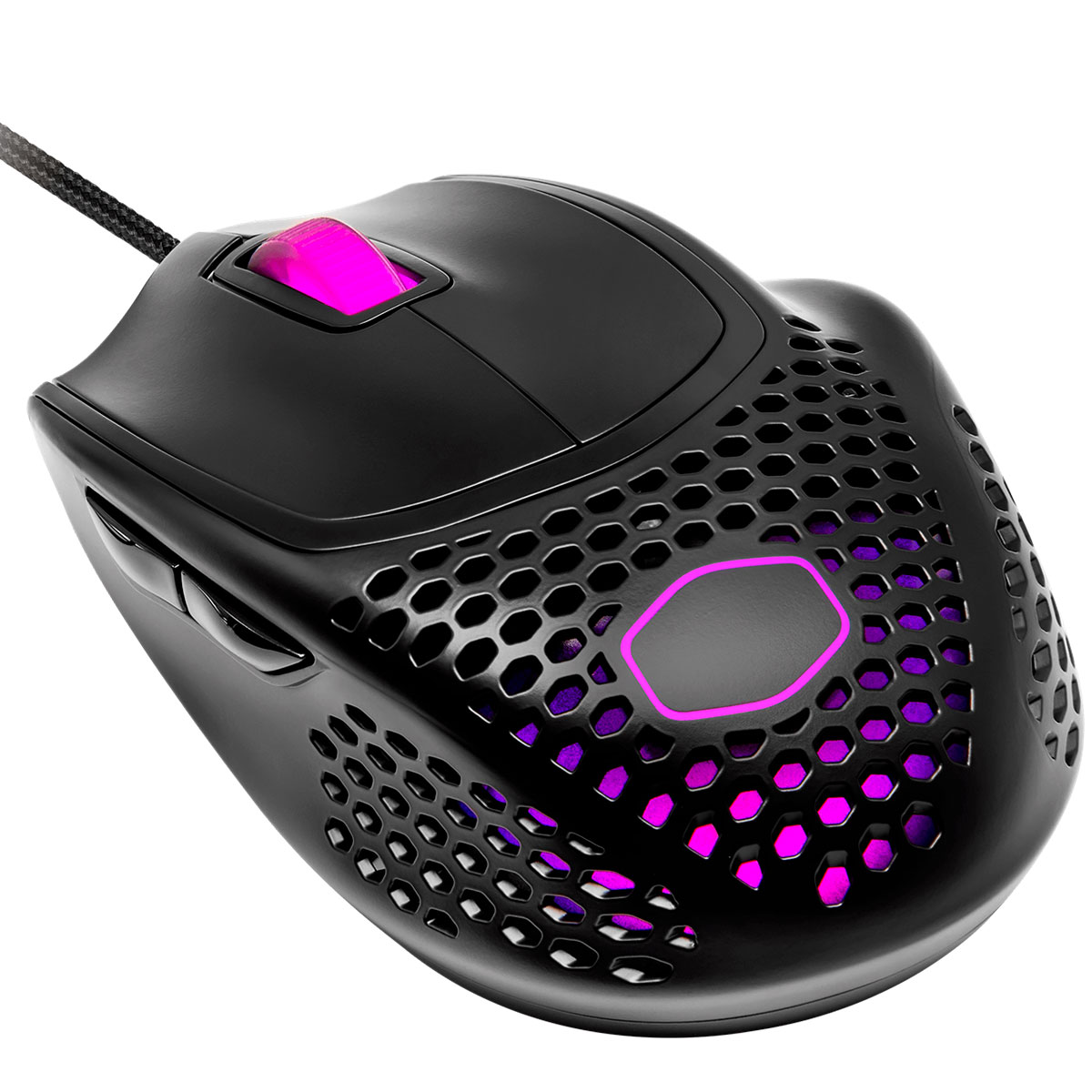 Mouse Gamer Cooler Master MM720 - 16000dpi - 6 Botões - RGB - Preto Fosco - MM-720-KKOL1