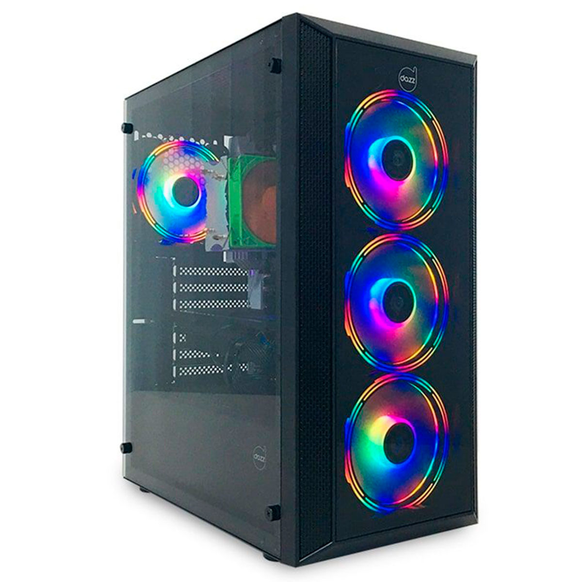 Gabinete Gamer Dazz Netuno 63000005 - Lateral em Acrilíco - USB 3.0