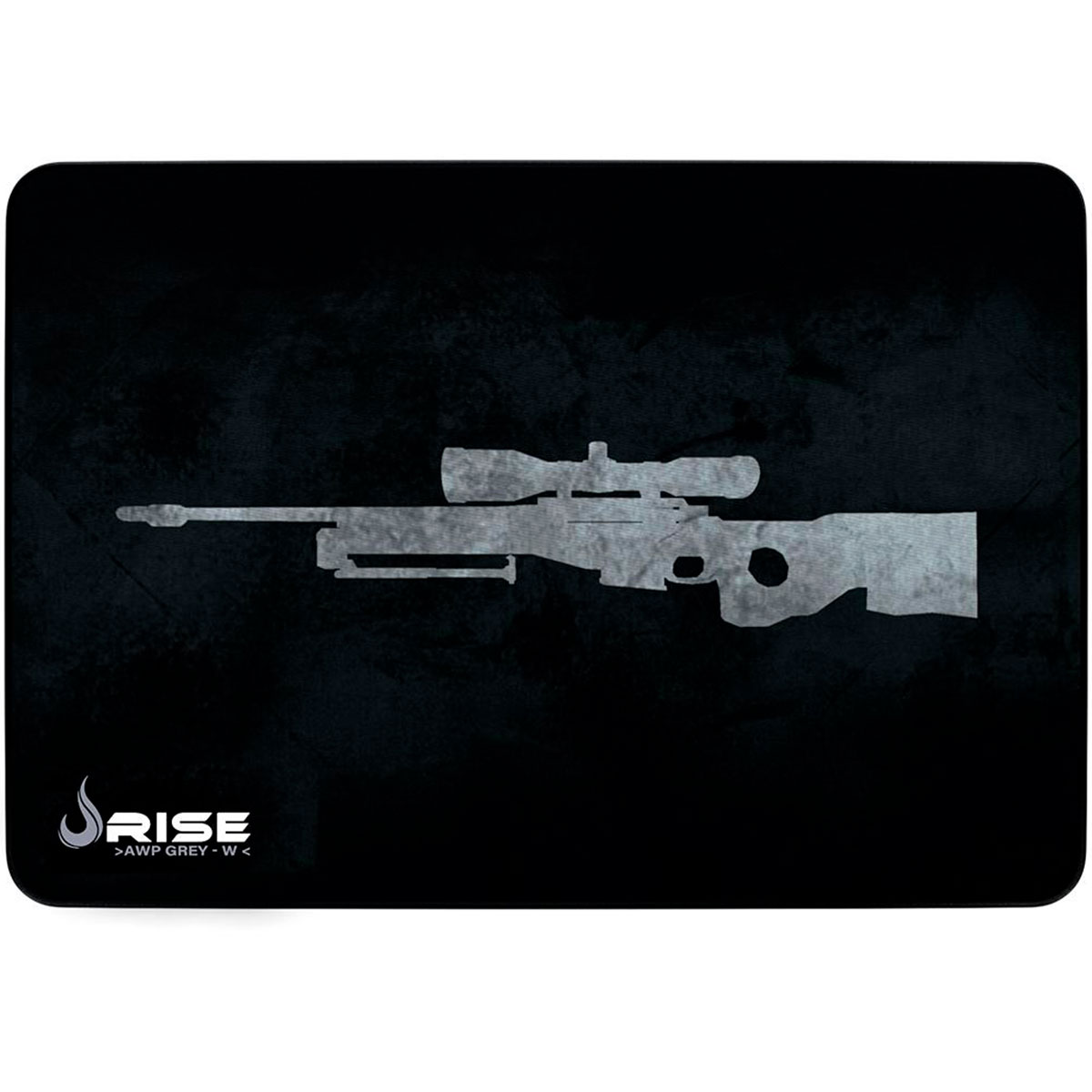 Mousepad Gamer Rise Mode Sniper - Grande: 420 x 290mm - Cinza - RG-MP-05-SPG