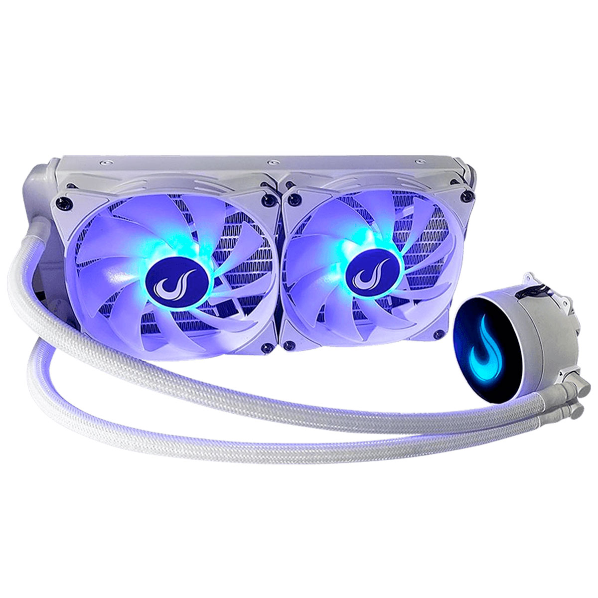 Water Cooler Rise Mode Frost 240mm - RGB - Branco - RM-WCZ-02-RGB