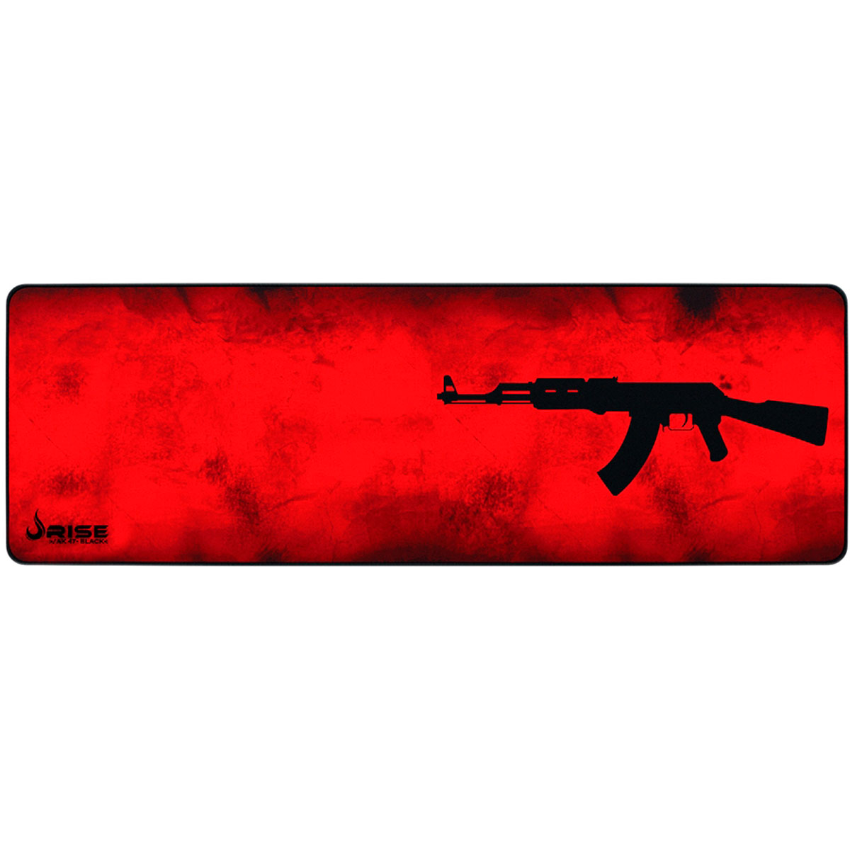 Mousepad Gamer Rise Mode AK47 - Extra Grande: 900 x 300mm - Vermelho - RG-MP-06-AKR