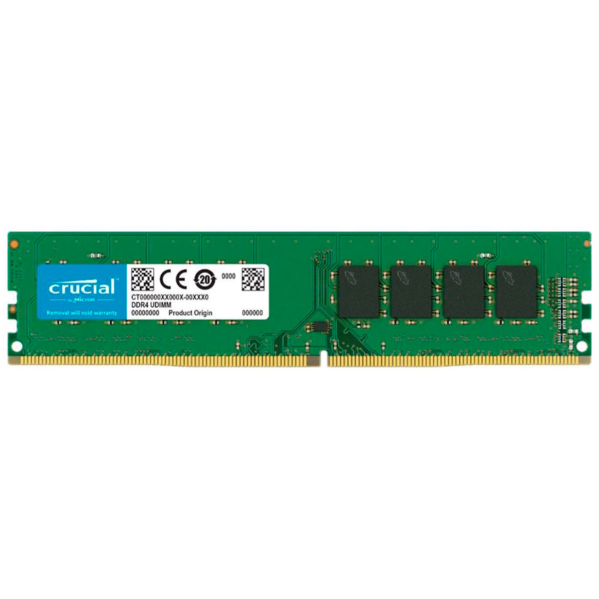 Memória 16GB DDR4 2666MHz Crucial - CL19 - CT16G4DFRA266 / CB16GU2666