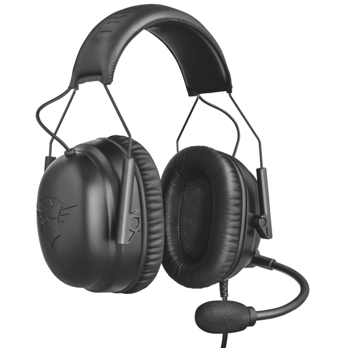Headset Gamer Trust GXT 444 Wayman Pro - Multiplataforma - Conector P2 + Adaptador P3 - T23248