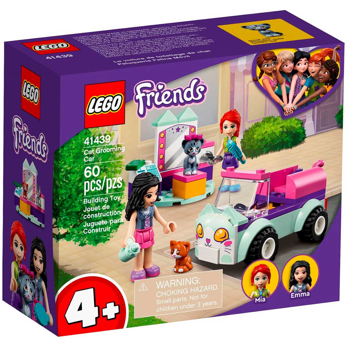 LEGO Friends - Cabeleireiro Móvel para Gatos - 41439