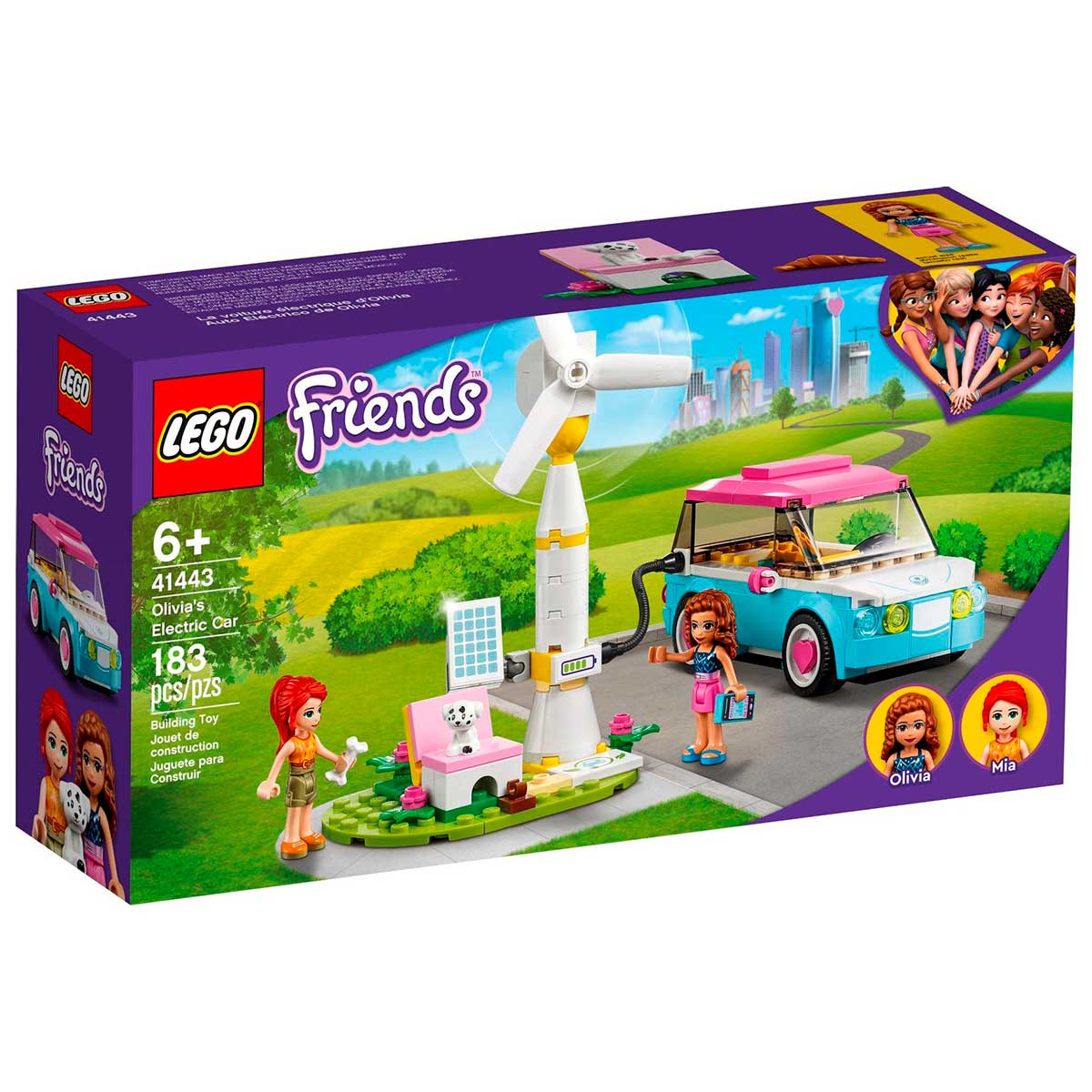 LEGO Friends - Carro Elétrico da Olivia - 41443