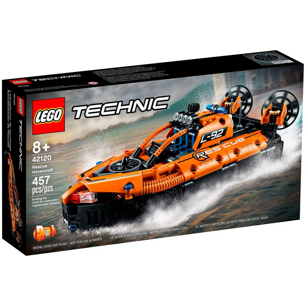 LEGO Technic 2 em 1 - Hovercraft de Resgate - 42120