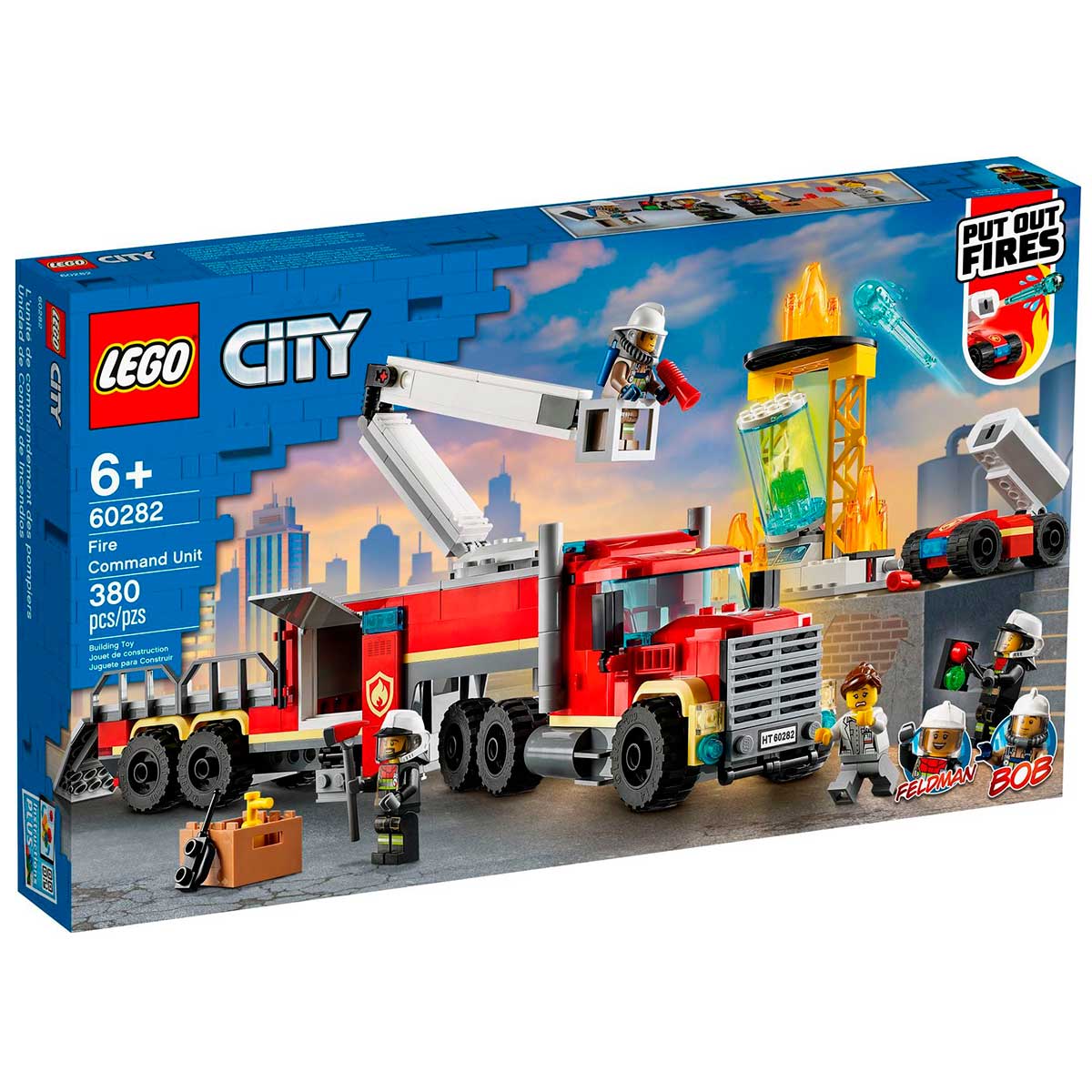 LEGO City - Unidade de Controle de Incêndios - 60282