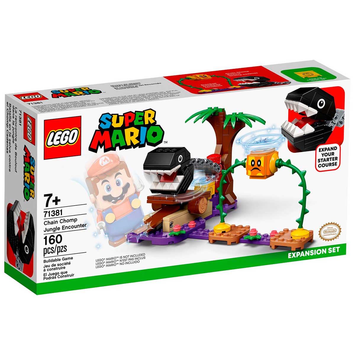 LEGO Super Mario™ - Confronto na Selva com a Corrente Dentada - Pacote de Expansão - 71381