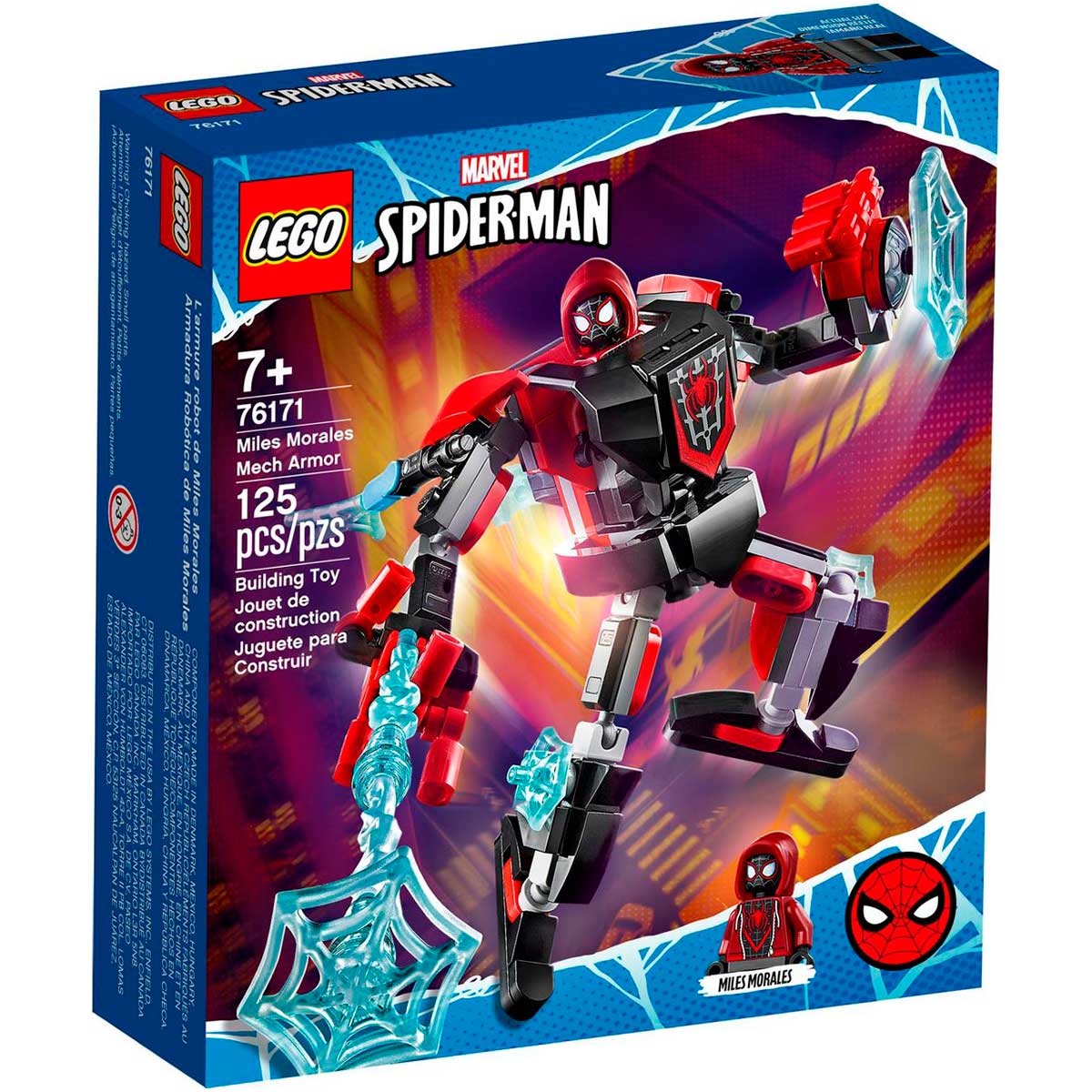 LEGO Super Heroes Marvel - Armadura Robô de Miles Morales - 76171