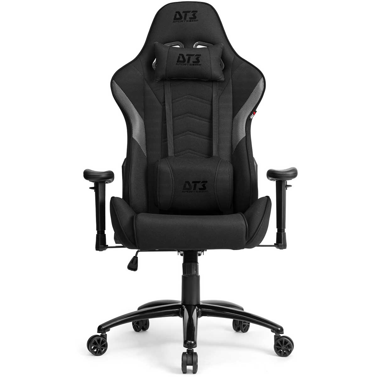 Cadeira Gamer DT3 Sports Elise Fabric Black - Encosto Reclinável - Construção em Aço - Preta - 12191-4