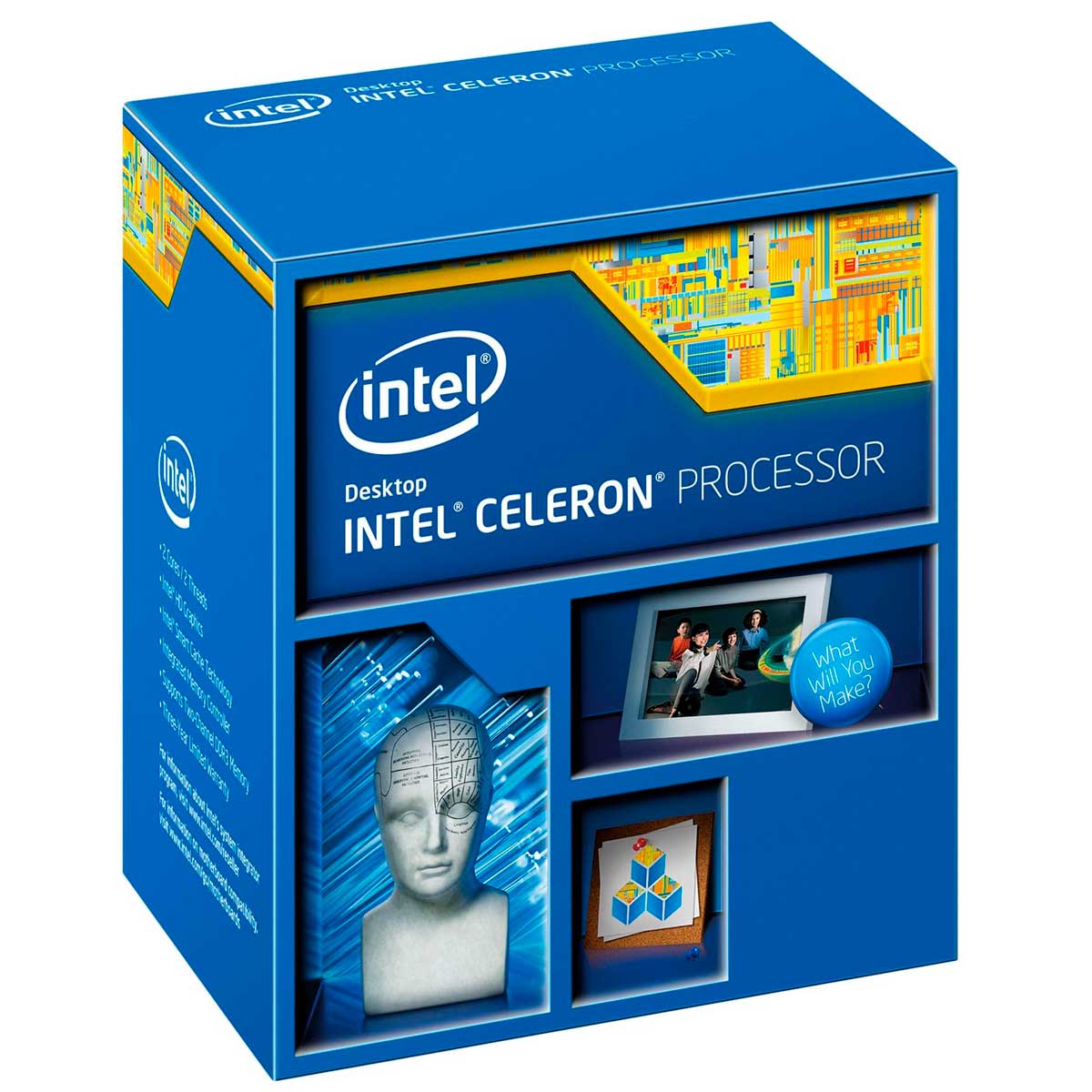 Intel® Celeron® G1820 - LGA 1150 - 2.70GHz - Cache 2MB - BX80646G1820