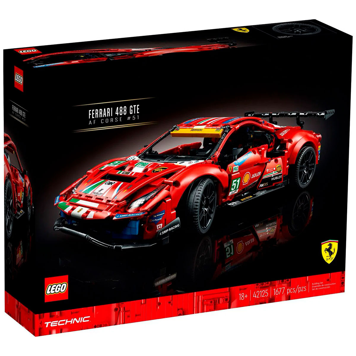 LEGO Technic - Ferrari 488 GTE AF Corse #51 - 42125